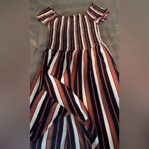 Large off the shoulder dress